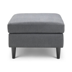 Marant Corner Sofa Grey Fabric stool