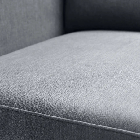 Marant Corner Sofa Grey Fabric fabric top