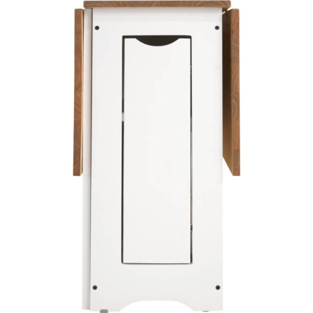 Santos Butterfly Dining Set white table drop leaf