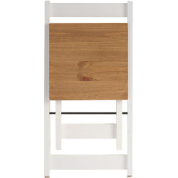 Santos Butterfly Dining Set white table closed front