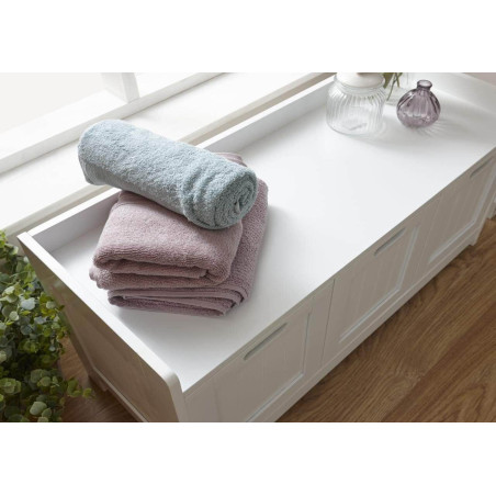 Colonial 3 Door Storage Unit top corner