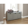 Colonial 3 Door Storage Unit grey