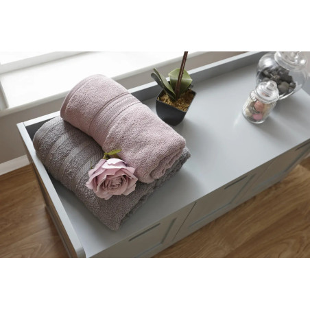 Colonial 3 Door Storage Unit grey top edge