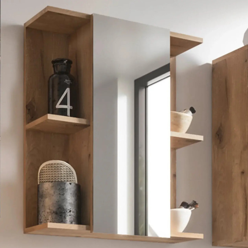 Vista Mirror Cabinet Black main