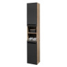 Vista Tall Cabinet Black Main