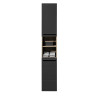 Vista Tall Cabinet Black front