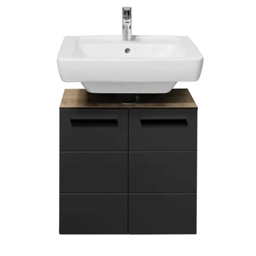 Vista Under Sink Cabinet Black main