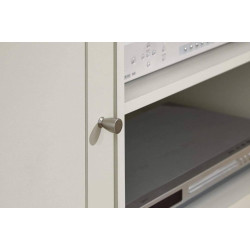 Lancaster Small TV Cabinet cream handle