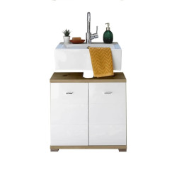 Pool Under Sink Cabinet White
