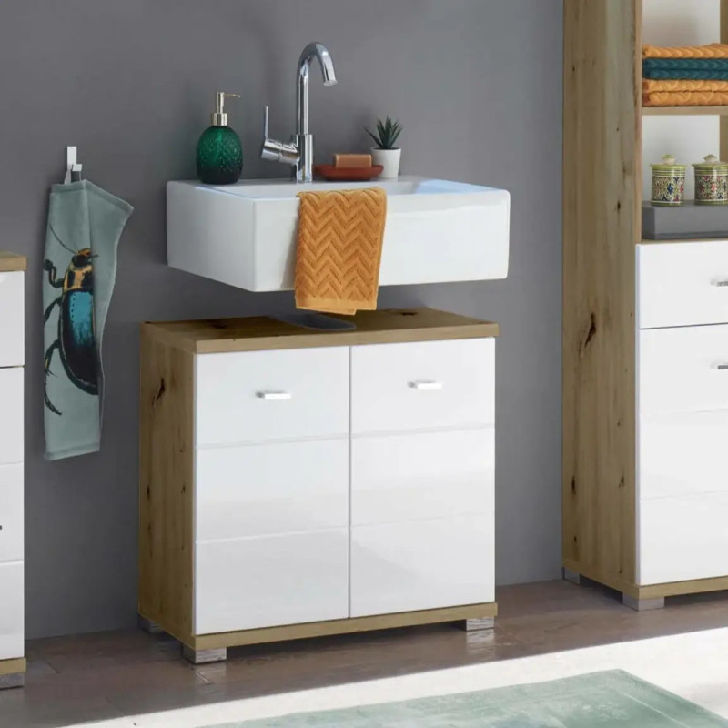 Transform Your Space with Home Divine Pool Under Sink Cabinet White