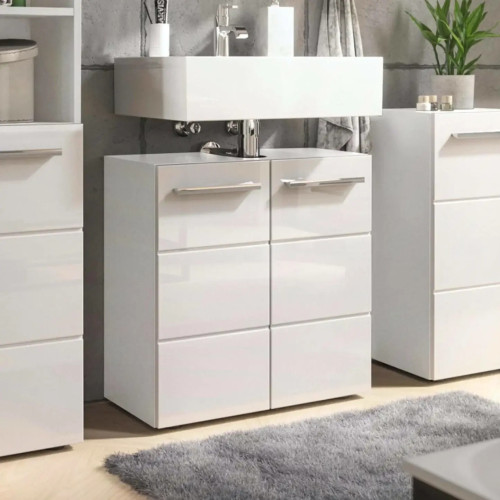 Mandy 2 Door Under Sink Cabinet White