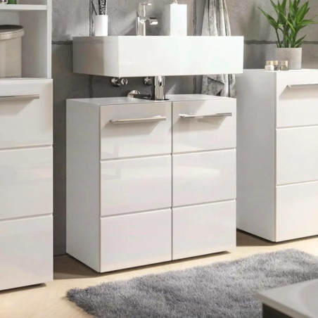 Mandy 2 Door Under Sink Cabinet White