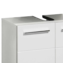 Mandy 2 Door Under Sink Cabinet White top