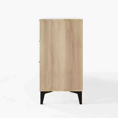 Ezra 3+3 Drawer Chest in Oak panel