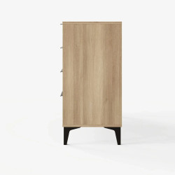 Ezra 4 Drawer Chest in Oak panel