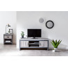 Boston 2 Door TV Unit in Grey