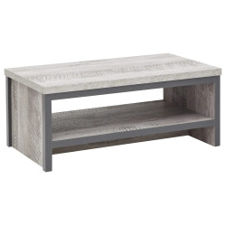 Boston Simple Coffee Table in Grey top