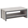 Boston Simple Coffee Table in Grey top
