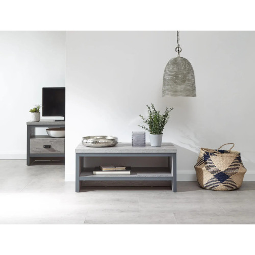 Boston Simple Coffee Table in Grey