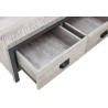 Boston 2 Drawer Coffee Table in Grey drawer