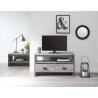Boston Corner TV Unit in Grey