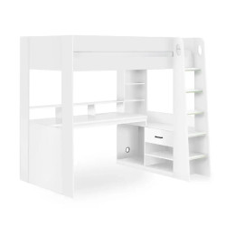 Blaze Gaming Highsleeper white without mattress