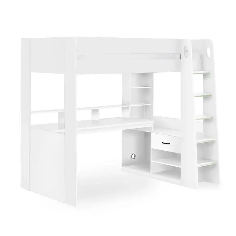 Blaze Gaming Highsleeper white without mattress