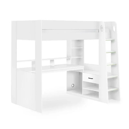 Blaze Gaming Highsleeper white without mattress