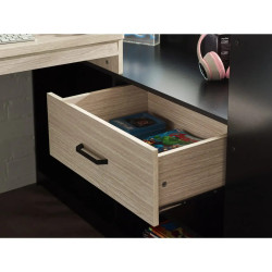 Blaze Gaming Highsleeper Light Brown and Black drawer