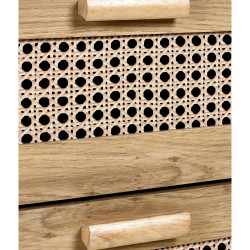 Sydney 5 Drawer Chest light brown  handle