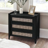 Sydney 3 Drawer Chest black