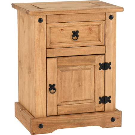 Corona Trio Set Distressed Waxed Pine - Home Divine