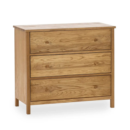 Coxmoor 3 Drawer Chest side