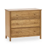 Coxmoor 3 Drawer Chest side