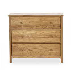 Coxmoor 3 Drawer Chest front