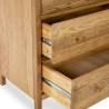 Coxmoor 3 Drawer Chest drawer runners