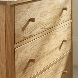 Coxmoor 3 Drawer Chest closed drawers