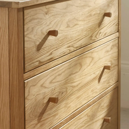 Coxmoor 3 Drawer Chest closed drawers