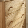 Coxmoor 3 Drawer Chest closed drawers