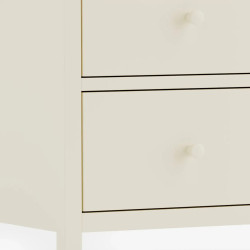 Coxmoor 3 Drawer Chest ivory bottom