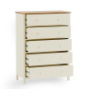 Coxmoor 5 Drawer Wide Chest white  drawers