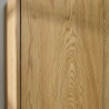 Harlow 2 Door Wardrobe Light Oak Effect side