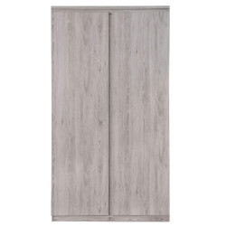 Jupiter 2 Door Wardrobe in Grey Oak front
