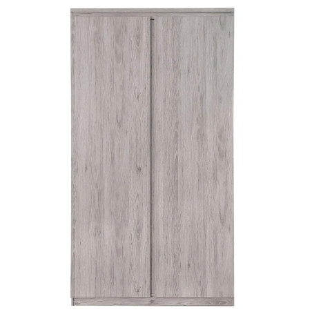 Jupiter 2 Door Wardrobe in Grey Oak front
