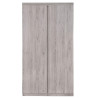 Jupiter 2 Door Wardrobe in Grey Oak front