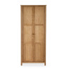 Coxmoor 2 Door Wooden Wardrobe Oak front