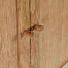 Coxmoor 2 Door Wooden Wardrobe Oak handles