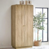 Ingrid 2 Door Wardrobe in Oak Effect