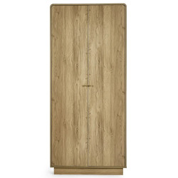 Ingrid 2 Door Wardrobe in Oak Effect front