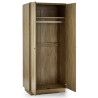 Ingrid 2 Door Wardrobe in Oak Effect internal